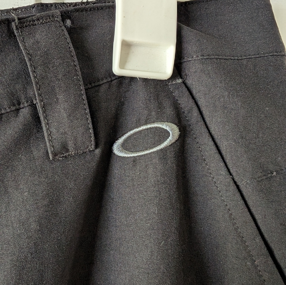 Oakley Men's Flat Front Black Dress Pants W34 L32 - Picture 5 of 6